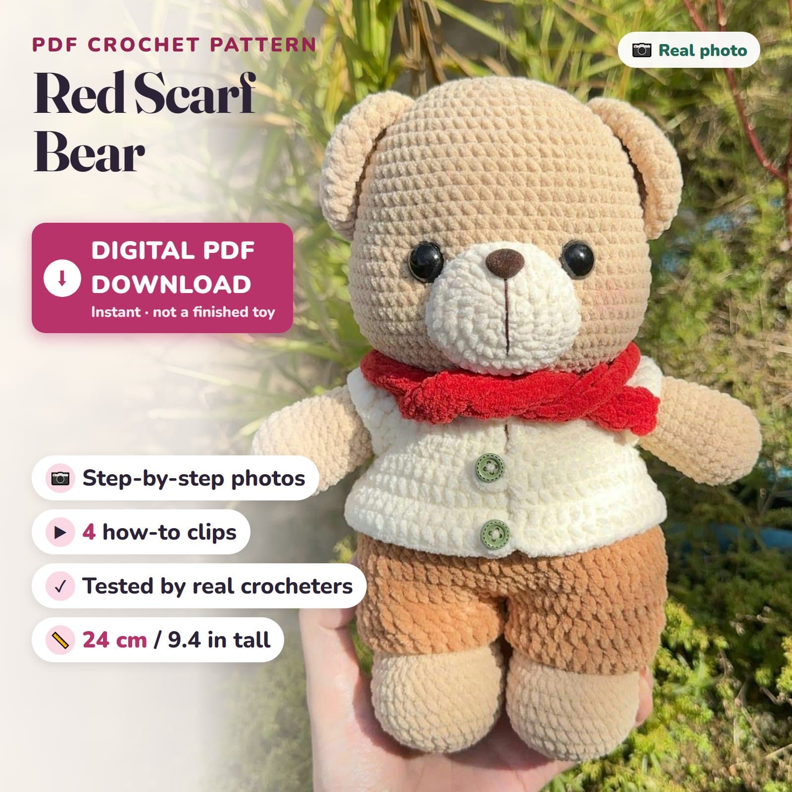 Red Scarf Bear