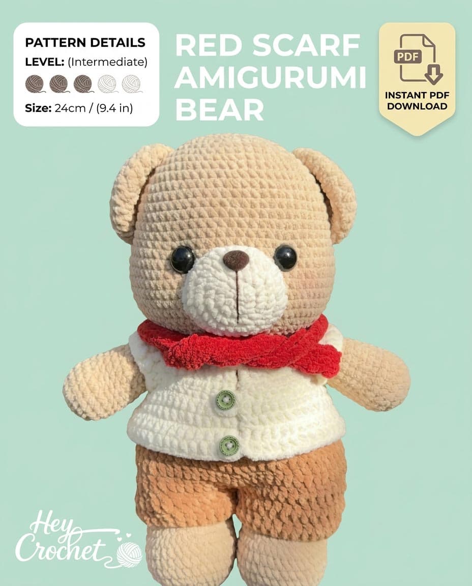 Red Scarf Bear