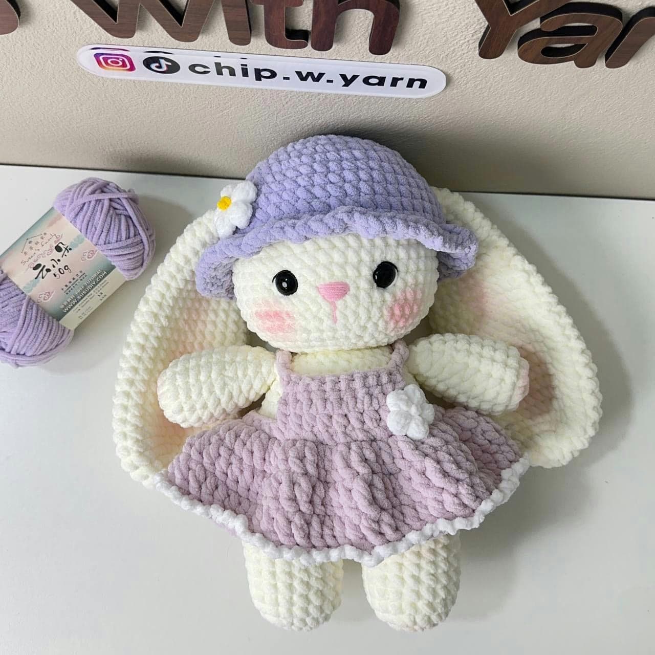 Pastel Berry Bunny