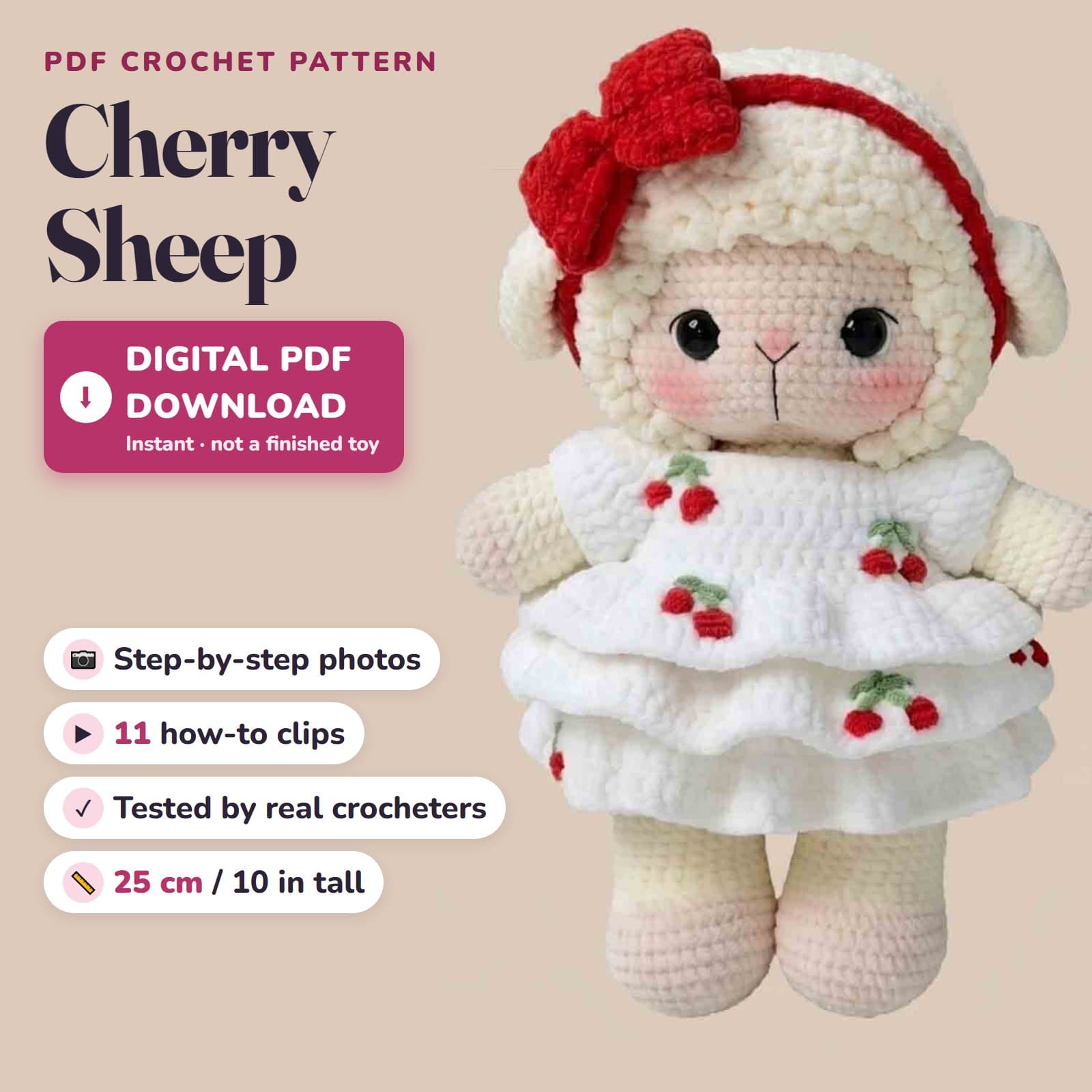 Sheep – Cherry White