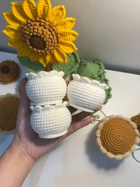 A toy crocheted by a maker from our pattern